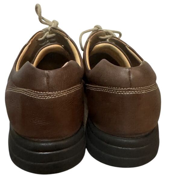JOHNSTON & MURPHY Brown Shuler Bicycle Leather Dress Shoes 11 main image 7